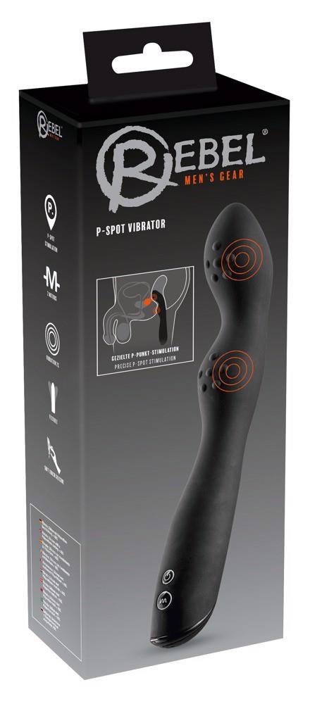 Vibrator Rebel P Spot din silicon 23,5 cm