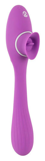 Vibrator flexibil cu 2 funcții