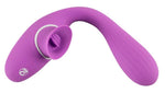 Vibrator flexibil cu 2 funcții