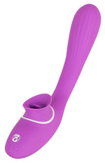 Vibrator flexibil cu 2 funcții