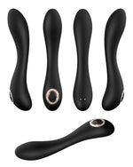 Vibrator Cleopatra din silicon pentru punctul G, 19,7 cm, USB