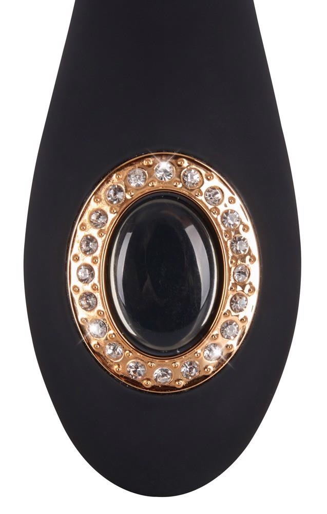 Vibrator Cleopatra din silicon pentru punctul G, 19,7 cm, USB