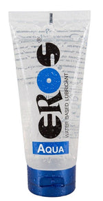 Gel lubrifiant pe bază de apă, fără parfum, Eros Aqua, 100 ml