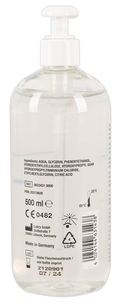 Lubrifiant anal pe bază de apă Just Glide 500 ml
