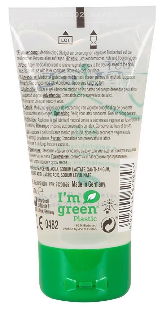 Gel hidratant organic Just Glide Bio 50 ml