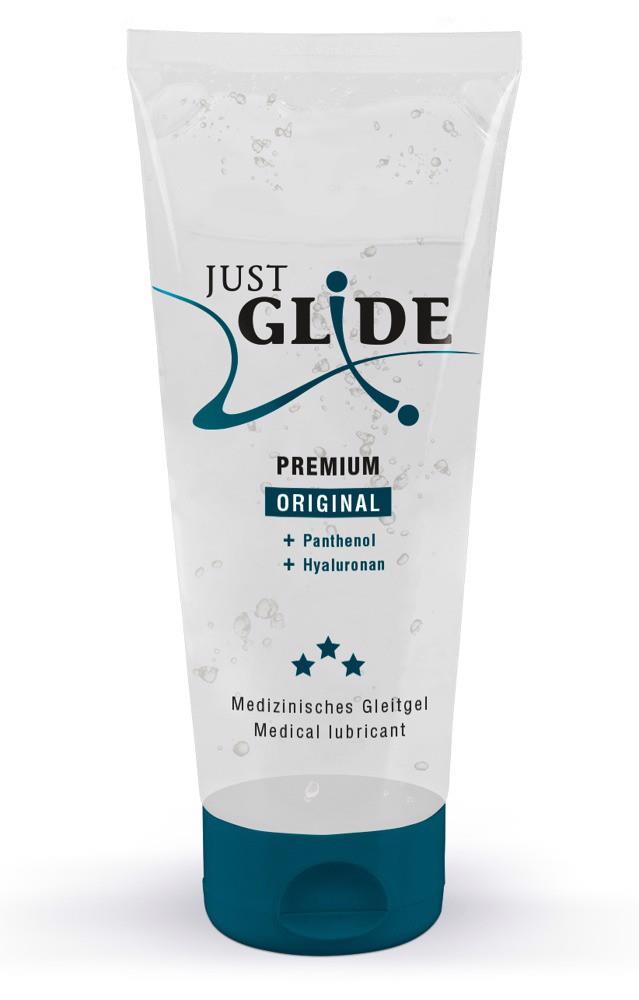 Gel intim pe bază de apă Just Glide Premium 200 ml