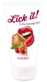 Linge-l! Gel de masaj erotic vegan cu cireșe 50 ml