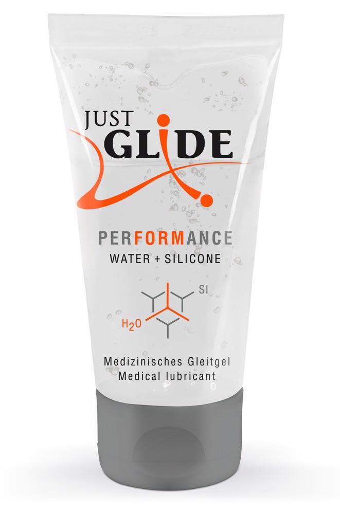 Lubrifiant Just Glide Performance cu silicon 50 ml