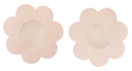 Autocolante textile florale pentru mameloane Cottelli, 6 perechi, 7 cm
