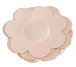 Autocolante textile florale pentru mameloane Cottelli, 6 perechi, 7 cm