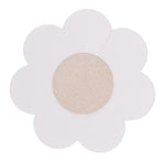 Autocolante textile florale pentru mameloane Cottelli, 6 perechi, 7 cm