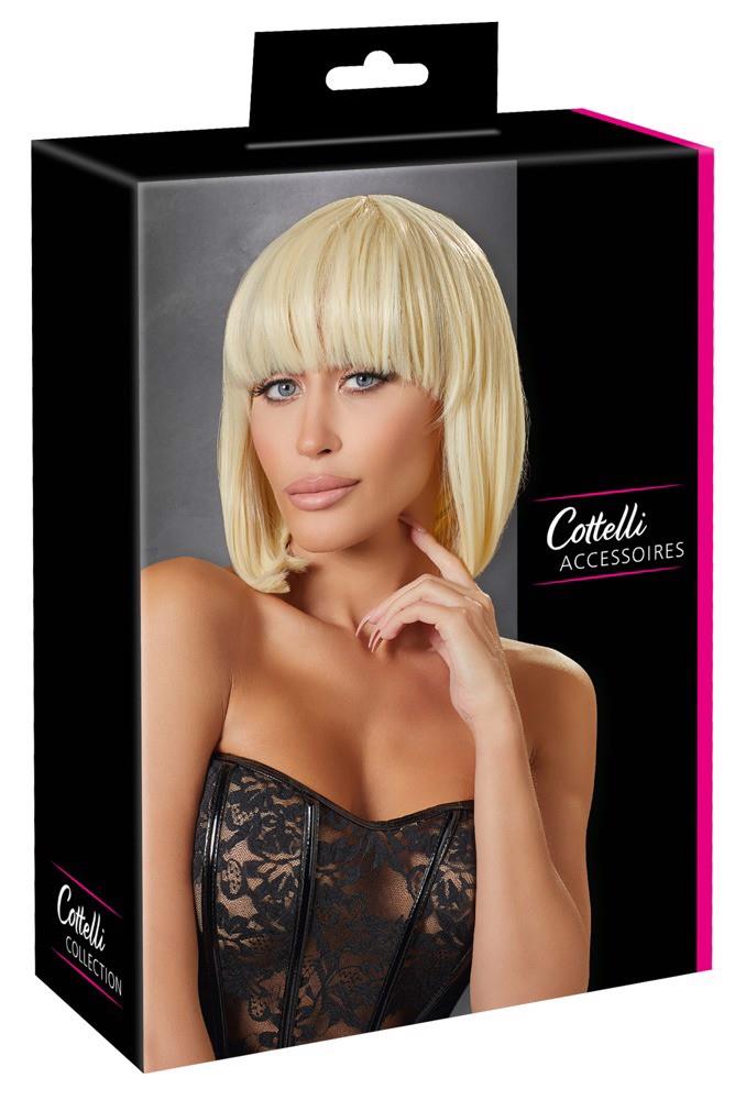 Cottelli ACCESORII perucă bob, blond, 28 cm