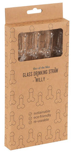 Paie de băut Willy Glass 21,5 cm 4 bucăți