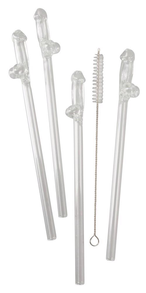 Paie de băut Willy Glass 21,5 cm 4 bucăți