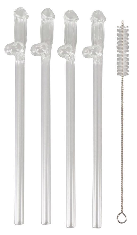 Paie de băut Willy Glass 21,5 cm 4 bucăți