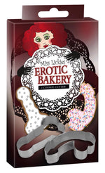 Set de 2 forme metalice pentru biscuiți, 10 cm