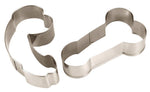 Set de 2 forme metalice pentru biscuiți, 10 cm