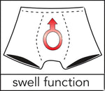 Tanga Svenjoy pentru bărbați din piele ecologică, mărimea 2XL