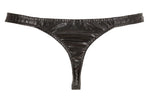 Tanga Svenjoy pentru bărbați din piele ecologică, mărimea 2XL