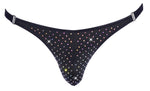 Tanga bărbătească Svenjoyment cu pietre strălucitoare, mărimea S