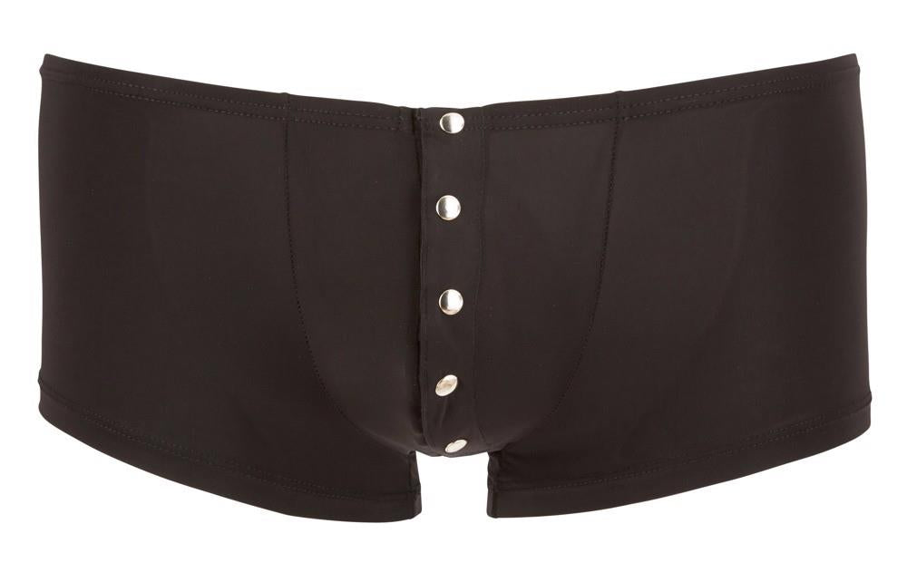 Pantaloni elastici transparenți Svenjoyment pentru bărbați, negri, mărimea M