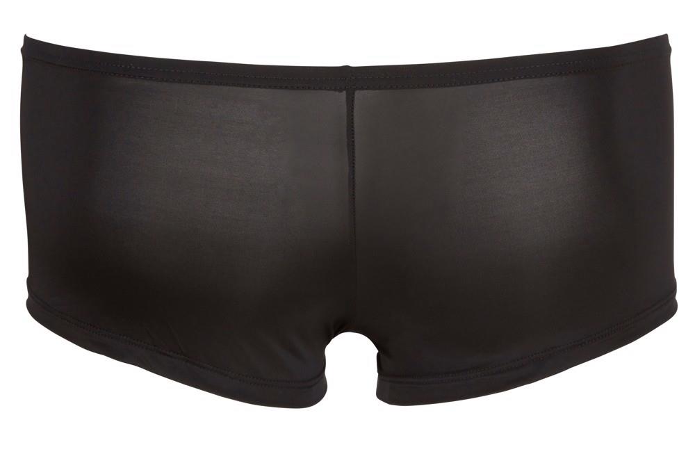 Pantaloni elastici transparenți Svenjoyment pentru bărbați, negri, mărimea M