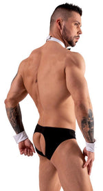 Set jockslip Svenjoyment XL cu manșete și papion