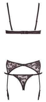 Set lenjerie intimă Cottelli neagră 75B