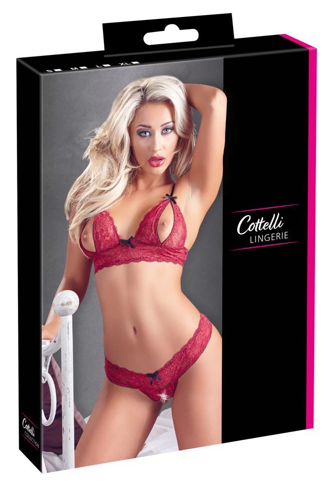 Set de lenjerie intimă Cottelli LINGERIE cu dantelă, mărimea S