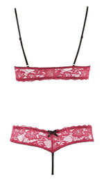 Set de lenjerie intimă Cottelli LINGERIE cu dantelă, mărimea S