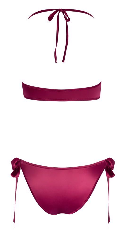 Set lenjerie intimă Cottelli LINGERIE roșu S/M cu funde