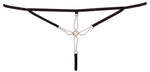 Cottelli LINGERIE tanga cu stele de mare M/L