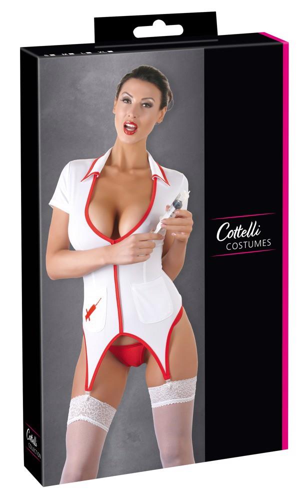 Costum de asistentă Cottelli alb L