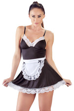 Rochie mini chelneriță Cottelli cu șorț L
