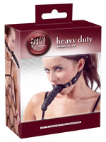 Dildo Gag Fetish Collection din silicon negru 12 cm