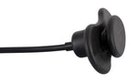 Căciulă gonflabilă Bad Kitty din silicon, neagră, 12 cm