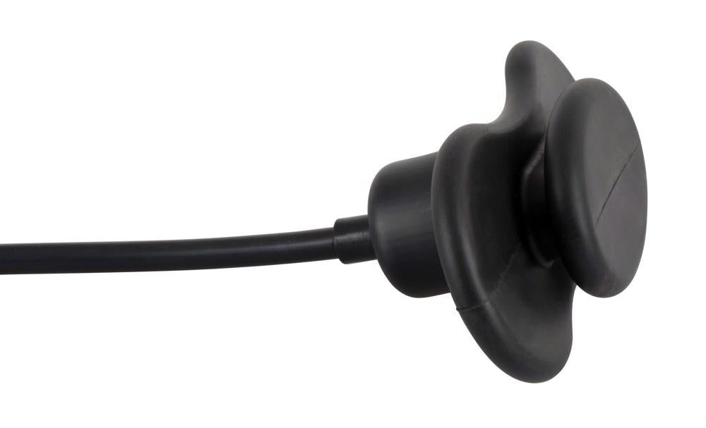 Căciulă gonflabilă Bad Kitty din silicon, neagră, 12 cm
