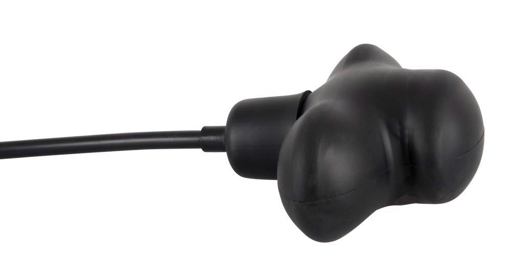 Căciulă gonflabilă Bad Kitty din silicon, neagră, 12 cm