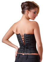 Corset Cottelli Party Brocade Negru XXL