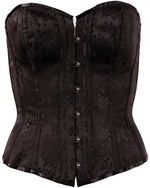 Corset Cottelli Party Brocade Negru XXL