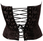 Corset Cottelli Party Brocade Negru XXL