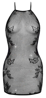 Rochie Fantasy Cottelli din plasă cu strasuri, mărimea S/L