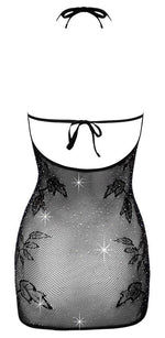 Rochie Fantasy Cottelli din plasă cu strasuri, mărimea S/L