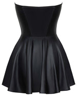 Rochie mini tub Cottelli PARTY neagră cu cârlige