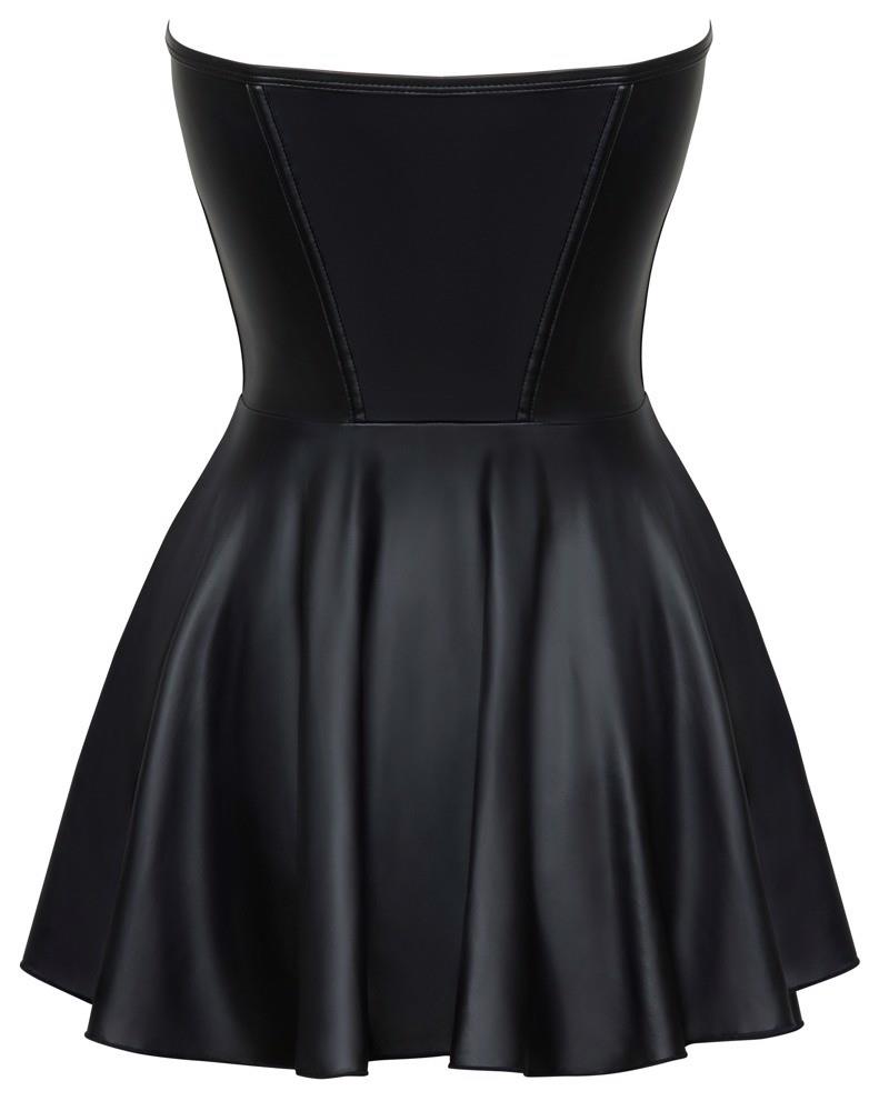 Rochie mini tub Cottelli PARTY neagră cu cârlige