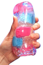 Masturbator Tenga Bobble Crazy Cubes Transparent 14 cm