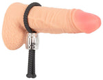 Inel pentru penis Rebel Heavy Rope din silicon, negru