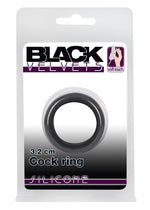 Inel pentru penis din silicon Black Velvets 3,2 cm