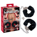 You2Toys Cătușe de pluș negre cu lanț 44 cm