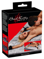 Set cătușe de pat Bad Kitty, negru, 4 buc.